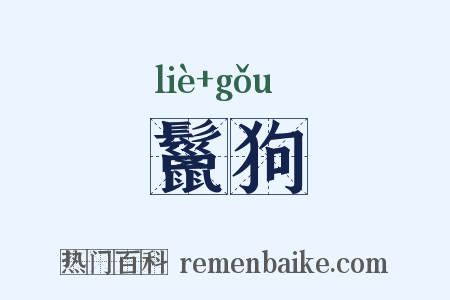 鬣狗是什么意思的图片